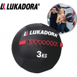 Lukadora Weight Wall Ball 3 kg - Train thuis met uitdagende HIT-circuits