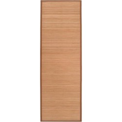 vidaXL Yogamat 60x180 cm bamboe bruin