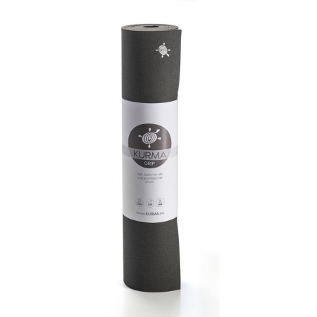 Kurma Black Grip Yogamat - 200 x 66 x 0,65 cm - zwart
