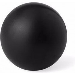 3x stuks zwarte anti stressballen van 6 cm - Mindfullness - Relax - Ontspannen artikelen