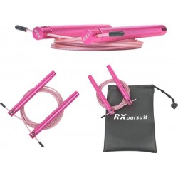 RXpursuit - CrossFit Speed Rope - Springtouw - Roze - Aluminium