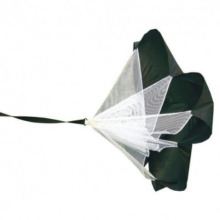 Vinex - Premium Sprint Parachute - incl. tailleriem en draagtas - Zwart/Wit