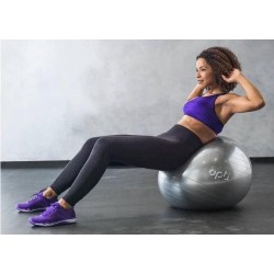 Opti Silver Gym Ball - 55cm - fitnessbal grijs - turnbal