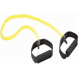 Trendy Sport - Toning Tube - Sleeve - Soft - geel - lichte weerstand - 1.3 m - revalidatie