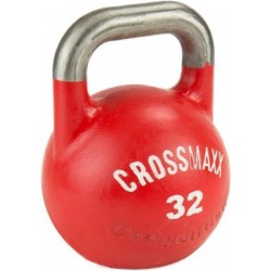 Competitie kettlebell 32kg, rood