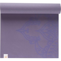 Gaiam Sol Sticky Grip Yoga Mat - Paars - 61 X 15 X 0.5 Cm