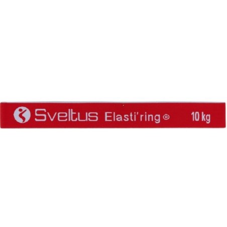 Sveltus - Weerstandsband Elasti'ring 10 Kg Rood