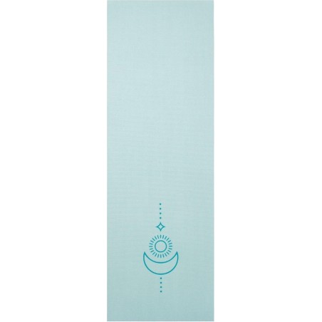 Eco yogamat sticky extra dik balance mint  - Lotus - 6 mm