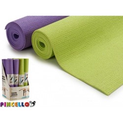 Yoga mat Assortiment 'Het Gemak' - groen - antislip - antibacterieel - wasbaar- 173 x 61 cm