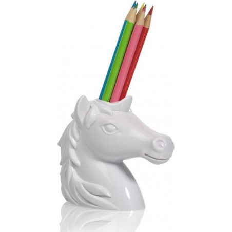 Btten Unicorn potlodenhouder met kleurpotloden