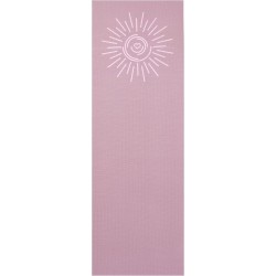 Yogamat sticky extra dik energy lavendelpaars - Lotus - 6 mm