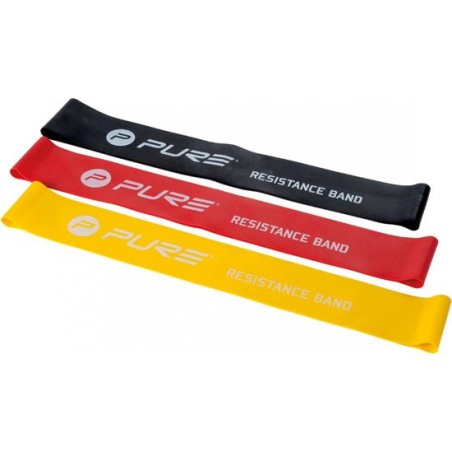 Pure2Improve - Weerstandsband - geel/ rood/ zwart