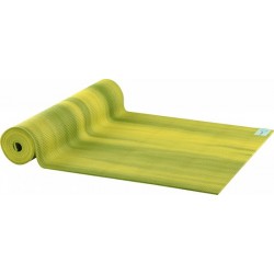 AKO Yin-Yang Deluxe Yogamat - 6 mm dik - 61x183cm - Groen/Geel