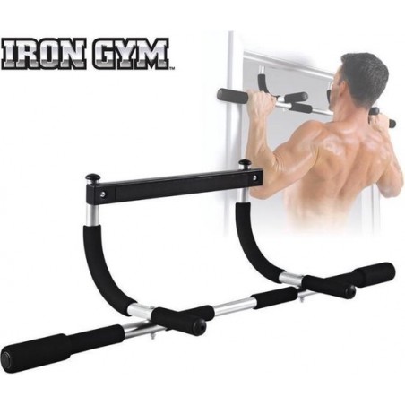 Iron Gym Plus Deurtrainer Optrekstang, Deurtrainer, Fitness