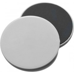 DW4Trading® Disc sliding zweefvlief pads grijs set van 2