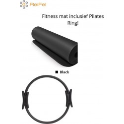 Pilates Ring inclusief yogamat- yoga oefeningen - pilates oefeningen - yoga mat