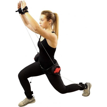 XBT Trainings Gordel voor aerobics, gymnastiek, vechtsporten, crossfit of zelfs fysiotraining