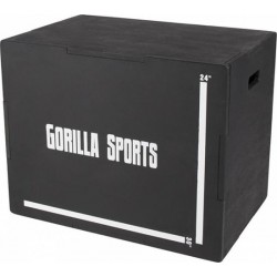 Gorilla Sports Plyobox voor springtraining (benen, billen en kuiten)