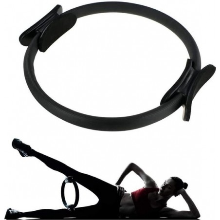 Relephance Pilates Ring – Yoga Ring – Fitness - 38 cm - Zwart