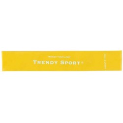 Trendy Sport - Tone-Loop - naadloos - geel - lichte weerstand - 18 mm x 1.4 mm x 29 cm - revalidatie - Weerstandsband