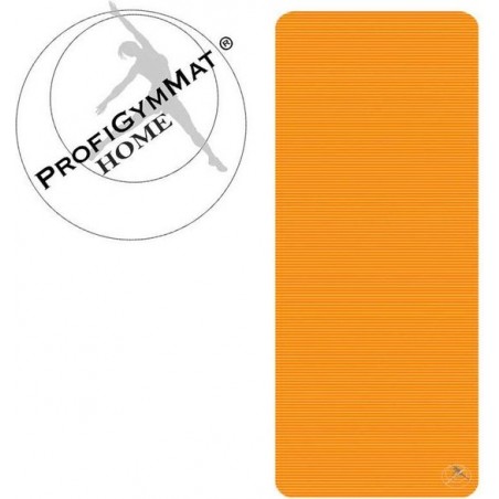 eSam® TS Fitnessmat - 180 cm lang x 60 breed x 1.5 CM dik - Oranje