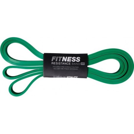 Senza - Fitness band - resistance band - weerstandsband - fitness elastiek - 25 KG - groen