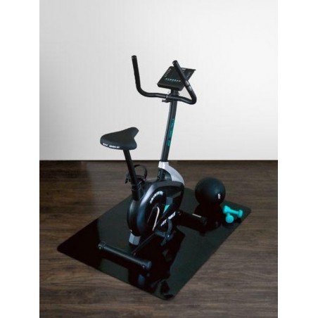 Onderlegmat / beschermmat voor fitnessapparaten - Zwart - 120x150 cm
