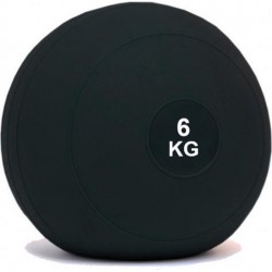 eSam® - Slam Ball - 6 kg - niet stuiterend - zwart