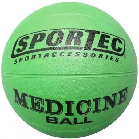 Sportec Medicine Bal Rubber 3 Kg Groen