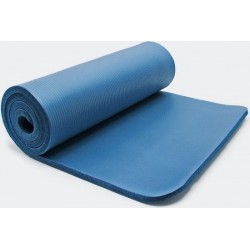Yogamat, Fitnessmat blauw 180 x 60 x 1,5 cm gymnastiekmat fitness yoga gym joga vloermat fitniss sportmat fitnis - Multistrobe