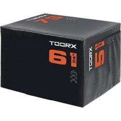 Toorx Soft Plyo Box 3 in 1 - 23 kg - EVA - Zwart