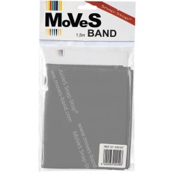 MoVeS (MSD) - Fitness band 1,5 m - Speciaal Zwaar - Zilver - 1 stuk
