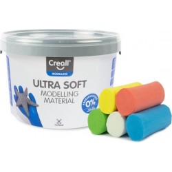 Creall Ultra Soft Klei Kleur, 1100 gr.