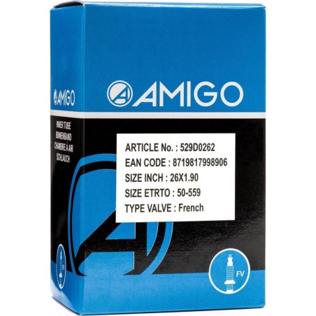 Amigo Binnenband 26 X 1.90 (50-559) Fv 48 Mm