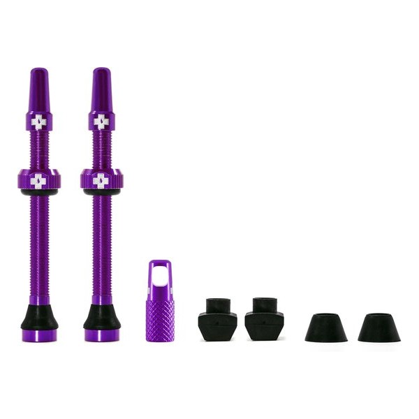 Muc-Off Tubeless Valve Kit Universeel 60mm Purple
