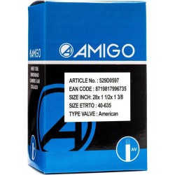 Amigo Binnenband 28 X 1 1/2 X 1 3/8 (40-635) Av 48 Mm