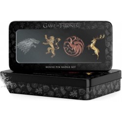 Game of Thrones Four Main Houses Collector Pin Set