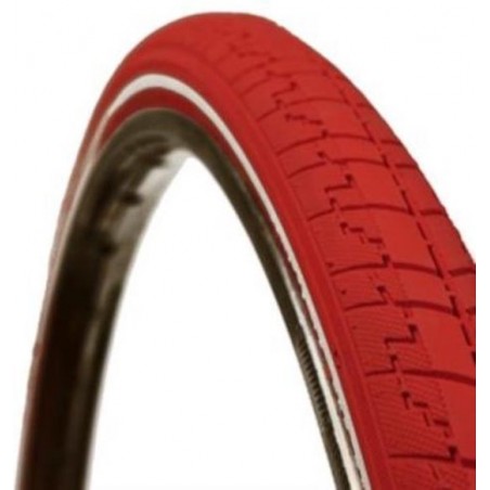 Dutch Perfect No Puncture - Buitenband Fiets - 40-635 / 28 x 1 1/2 inch - Rood