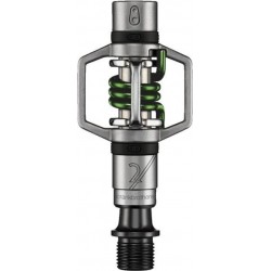 Crankbrothers Eggbeater 2 Pedalen, silver/green