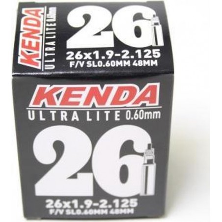 Kenda Binnenband Ultra Light 26 X 1.9-2.125 (50/57-559) Fv 48 Mm