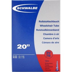 Schwalbe Binnenband Rolstoel 20 X 0.90/1.00 (23/25-451) Fv 40 Mm