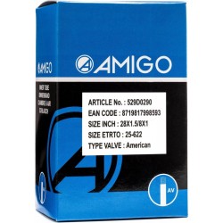 Amigo Binnenband 28 X 1 5/8 X 1 (25-622) Av 48 Mm