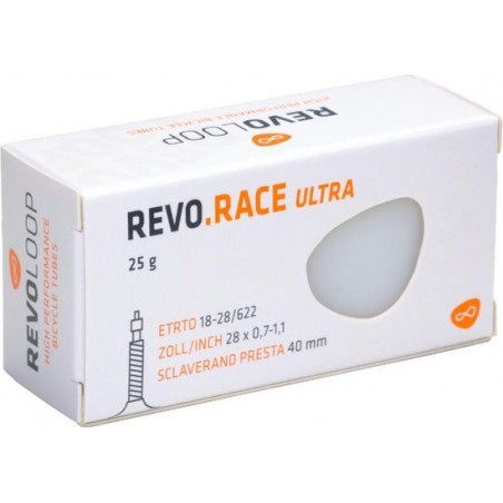 Revoloop Race ULTRA 28" ultralichte binnenband 25 gram | Racefiets | 40mm ventiel |