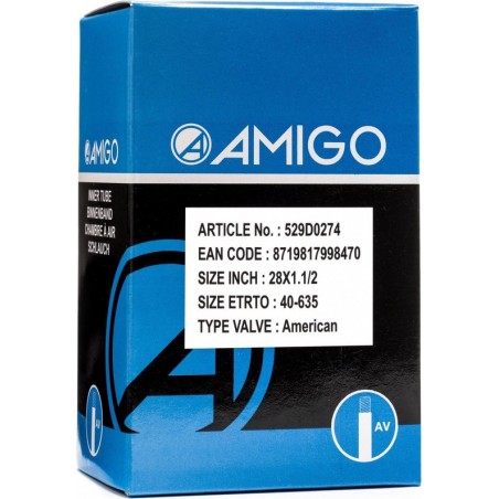 Amigo Binnenband 28 X 1 1/2 (40-635) Av 48 Mm