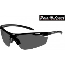 Polar Specs® Polariserende Zonnebril Velocity Sport PS9041 – Black – Polarized Black – Medium – Unisex