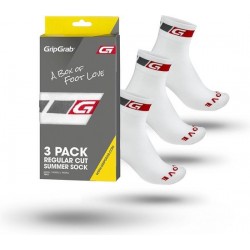 GripGrab Classic Regular Cut Sock 3PACK Fietssokken Unisex - Maat L