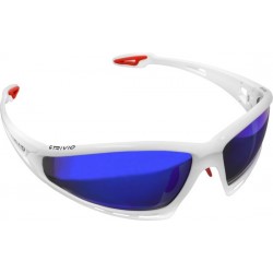 Trivio Imaginair - sportbril - met 2 extra lenzen - wit/rood