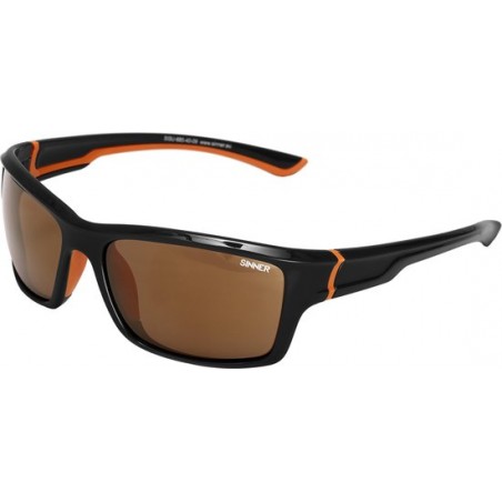 Sinner Cayo - Sportbril - UV-bescherming - Zwart/Oranje