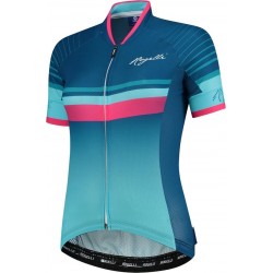 Rogelli Impress Fietsshirt - Maat S  - Vrouwen - blauw/roze