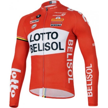 Fietsshirt Lotto-Belisol LM LR S